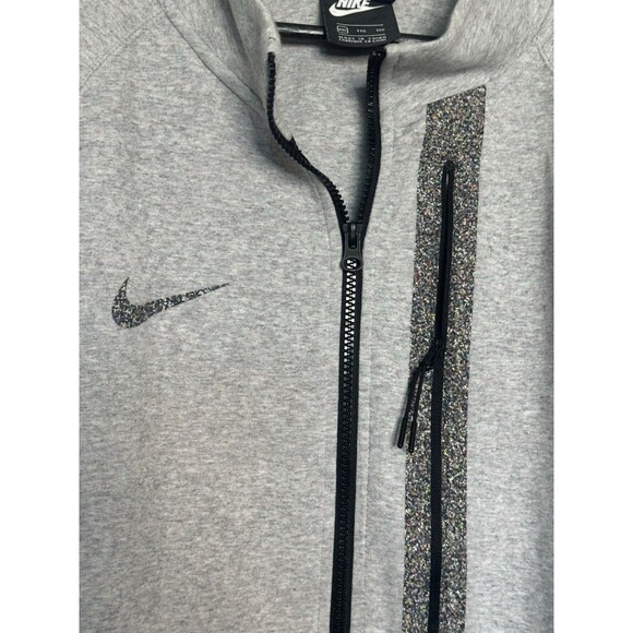 Nike 50 Tech Fleece Jacket Wolf Grey CJ4500-902 Men’s Sz XXL Space - Picture 2 of 4
